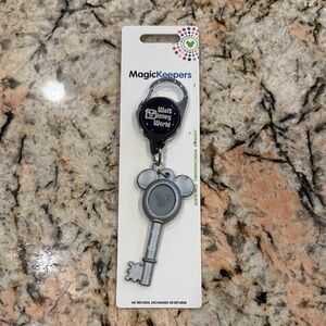Disney Black and Gray MagicKeepers Keychain